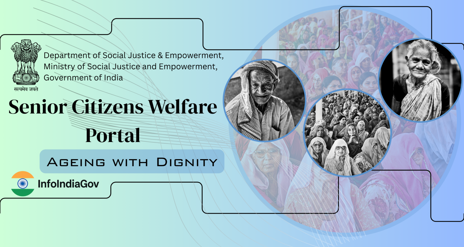 Senior Citizens Welfare Portal providing government schemes, pensions, and healthcare services for elderly citizens in India